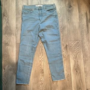 High rise skinny stretch Levi Strauss jeans